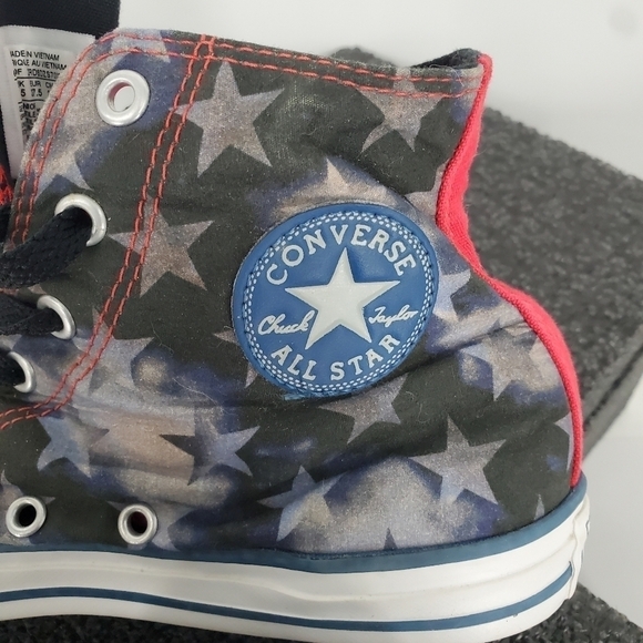 Converse All Star Chuck Taylor Ct Hi Midnight Hou Size 5Y 6.5 Women Shoes 647630 - Picture 11 of 13